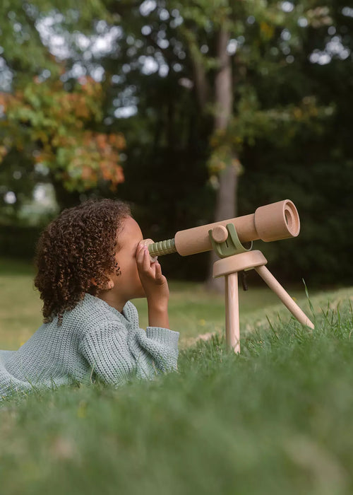 Coco Village Wooden Tripod Telescope | 15x Zoom
