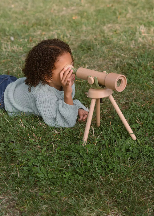 Coco Village Wooden Tripod Telescope | 15x Zoom