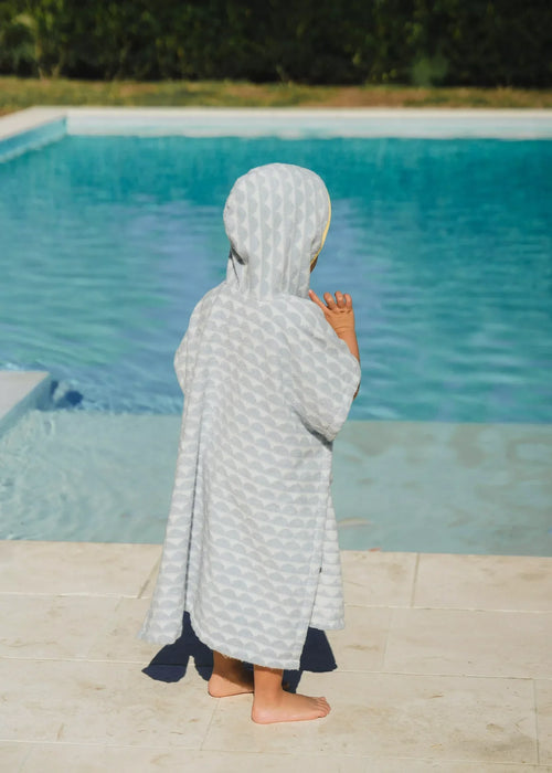 Coco Village 100% Cotton Kids Beach & Pool Poncho | Ocean