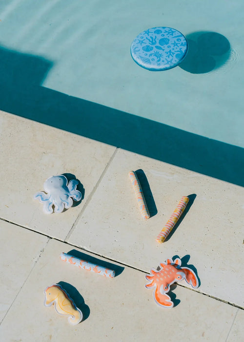 Coco Village Set of 3 Neoprene Diving Sticks | Summer Fruits