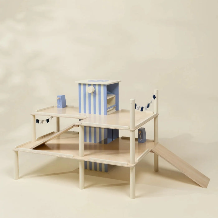 Coco Village Oversized Wooden Parking Garage Playset