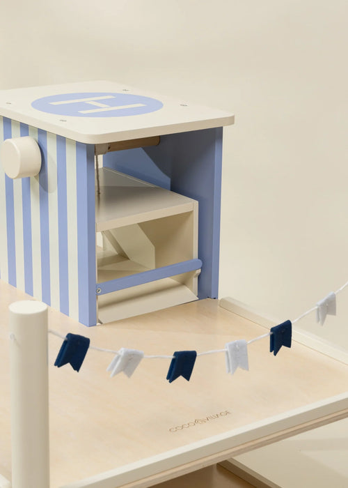 Coco Village Oversized Wooden Parking Garage Playset