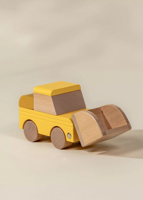 Coco Village Wooden Construction Vehicle | Bulldozer
