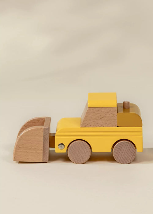 Coco Village Wooden Construction Vehicle | Bulldozer