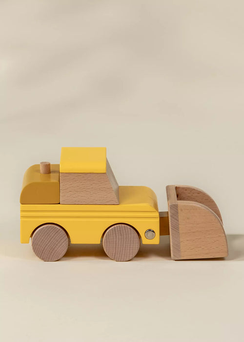 Coco Village Wooden Construction Vehicle | Bulldozer
