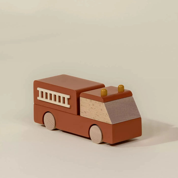 Coco Village Wooden Vehicle | Fire Truck