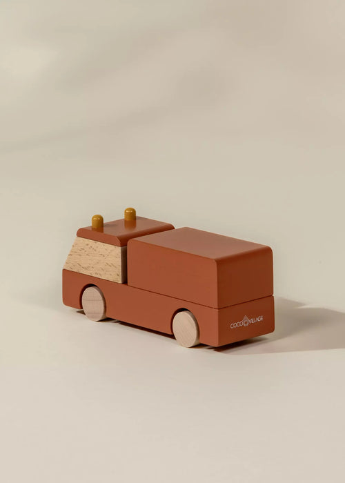 Coco Village Wooden Vehicle | Fire Truck