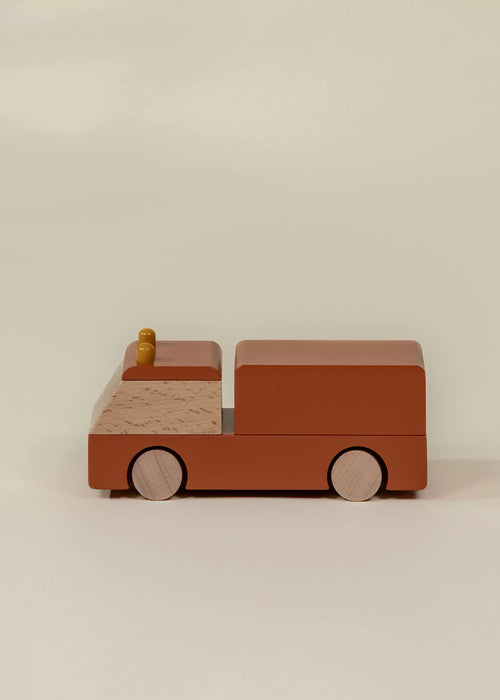 Coco Village Wooden Vehicle | Fire Truck