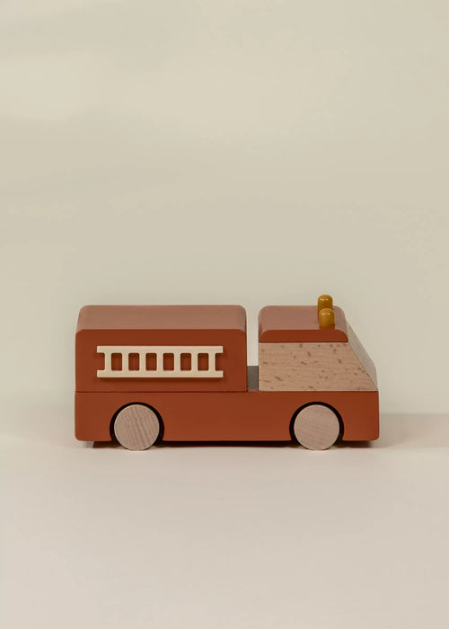 Coco Village Wooden Vehicle | Fire Truck