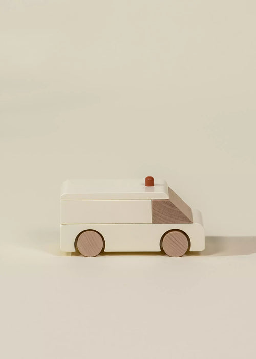 Coco Village Wooden Vehicle | Ambulance