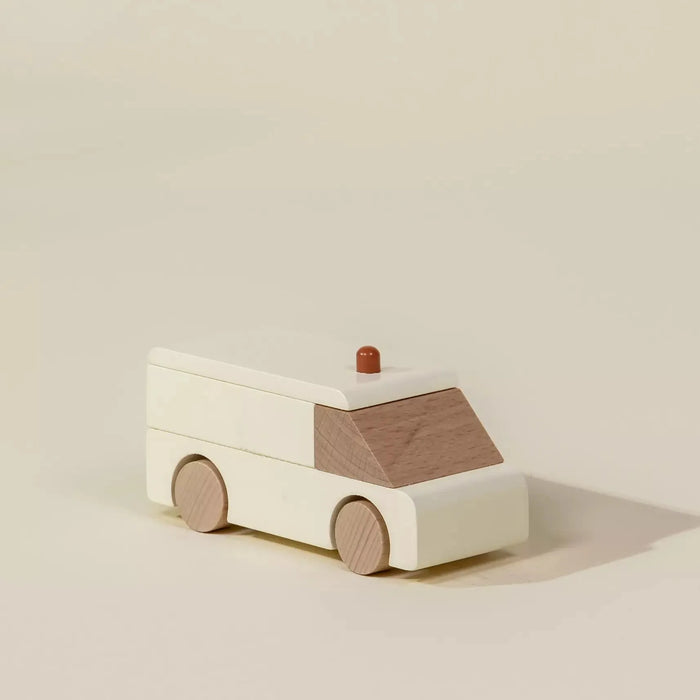 Coco Village Wooden Vehicle | Ambulance