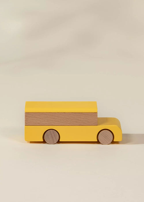 Coco Village Wooden Vehicle | School Bus