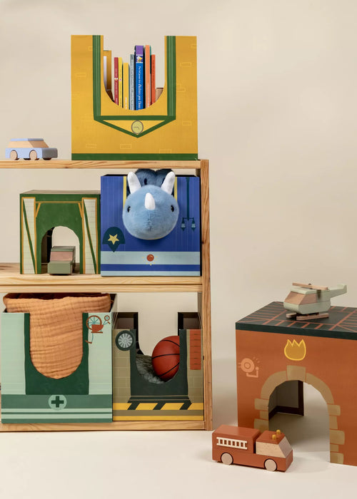 Coco Village Set of 6 Oversized Stacking Boxes | The Buildings