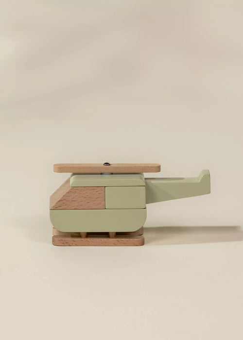 Coco Village Wooden Vehicle | Helicopter