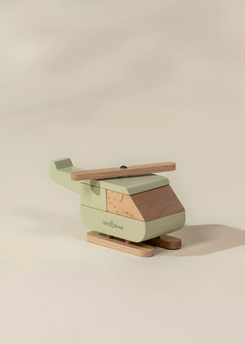 Coco Village Wooden Vehicle | Helicopter