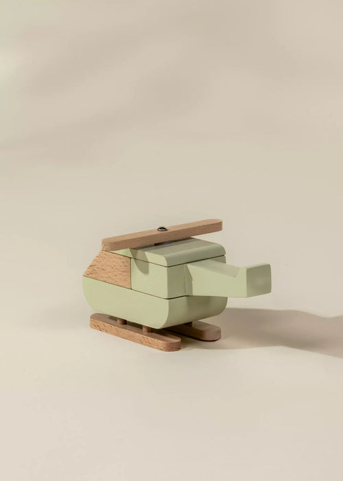 Coco Village Wooden Vehicle | Helicopter