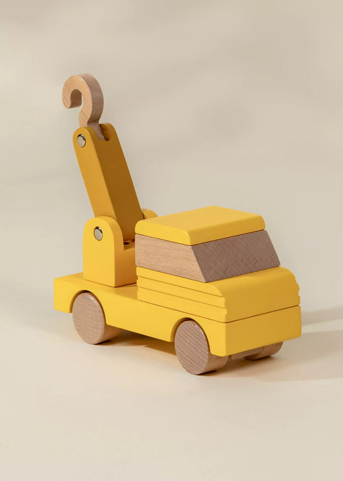 Coco Village Wooden Construction Vehicle | Tow Truck