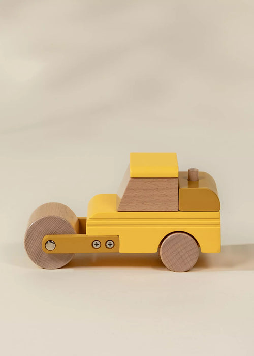 Coco Village Wooden Construction Vehicle | Compactor