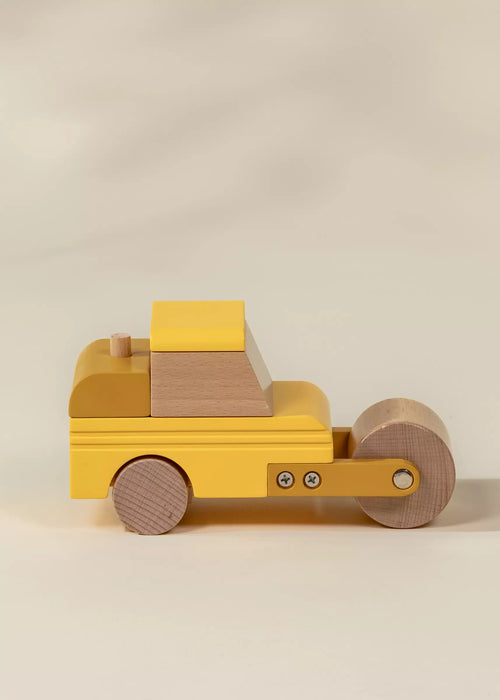 Coco Village Wooden Construction Vehicle | Compactor