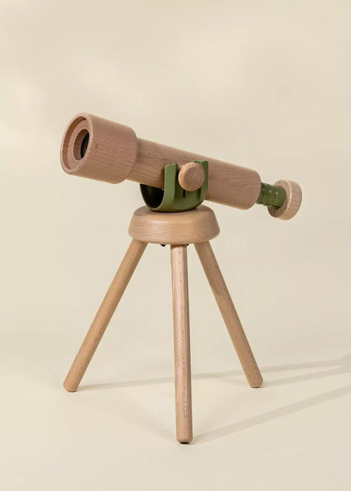 Coco Village Wooden Tripod Telescope | 15x Zoom