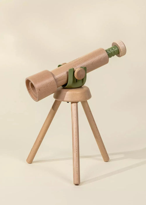 Coco Village Wooden Tripod Telescope | 15x Zoom