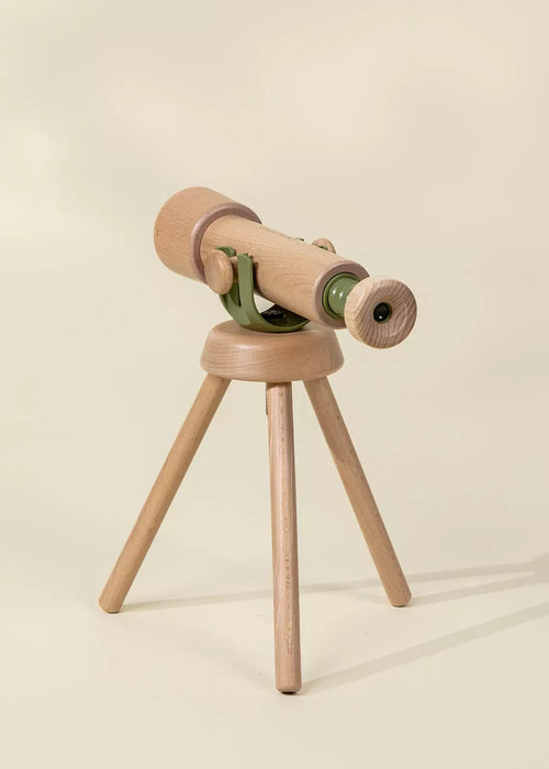 Coco Village Wooden Tripod Telescope | 15x Zoom