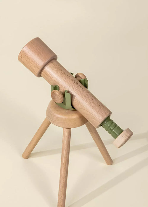 Coco Village Wooden Tripod Telescope | 15x Zoom