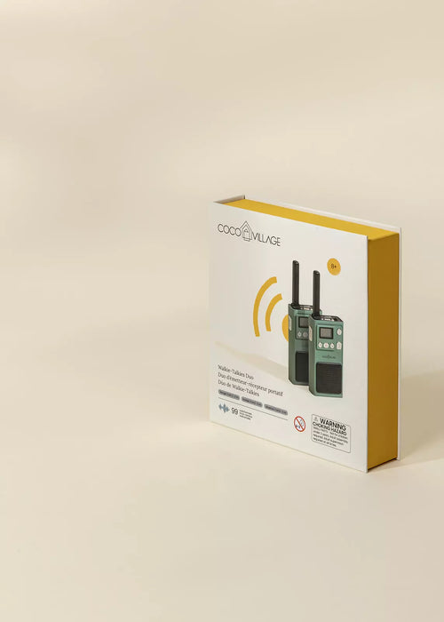 Coco Village Set of 2 Walkie Talkies | Seafoam