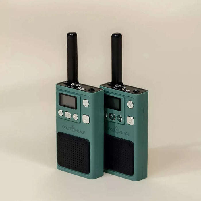 Coco Village Set of 2 Walkie Talkies | Seafoam