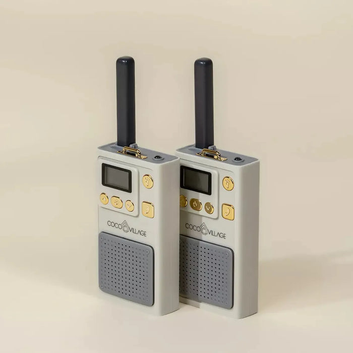 Coco Village Set of 2 Walkie Talkies |  Beige