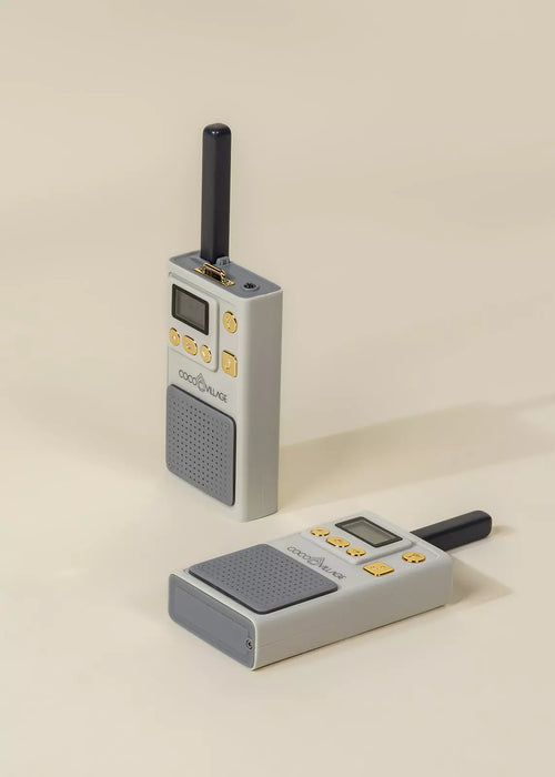 Coco Village Set of 2 Walkie Talkies |  Beige