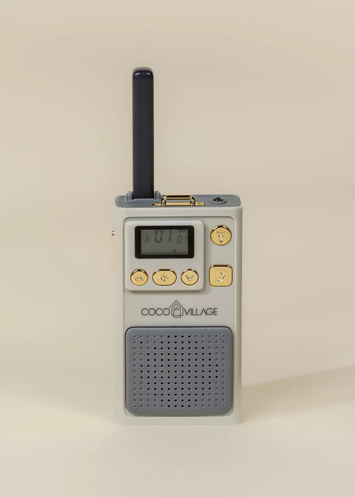 Coco Village Set of 2 Walkie Talkies |  Beige