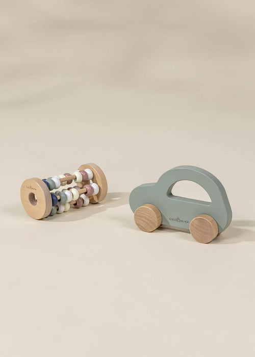 Coco Village Wooden Baby Toy Gifting Set Abacus & Car