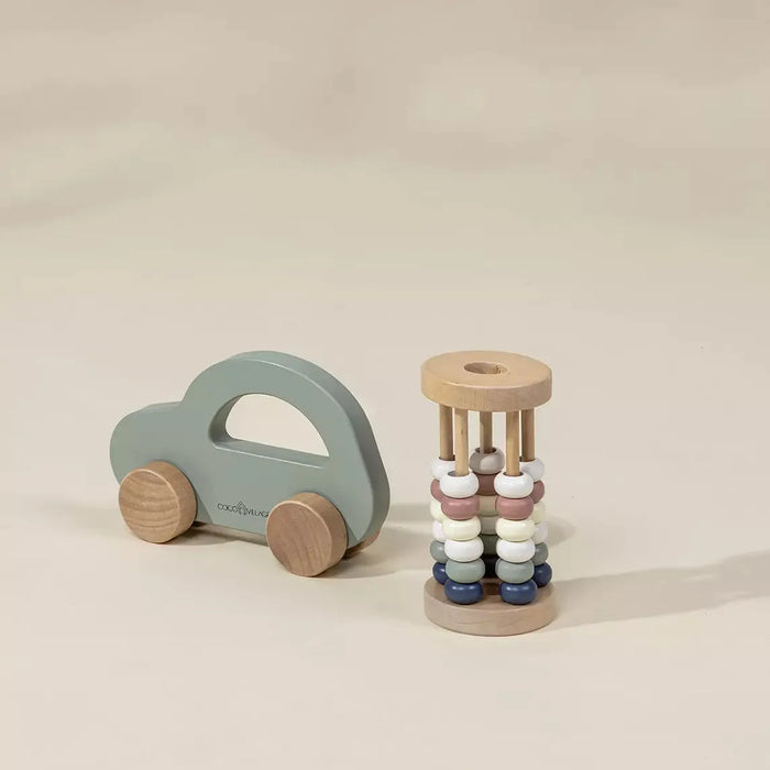 Coco Village Wooden Baby Toy Gifting Set Abacus & Car