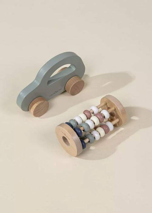 Coco Village Wooden Baby Toy Gifting Set Abacus & Car