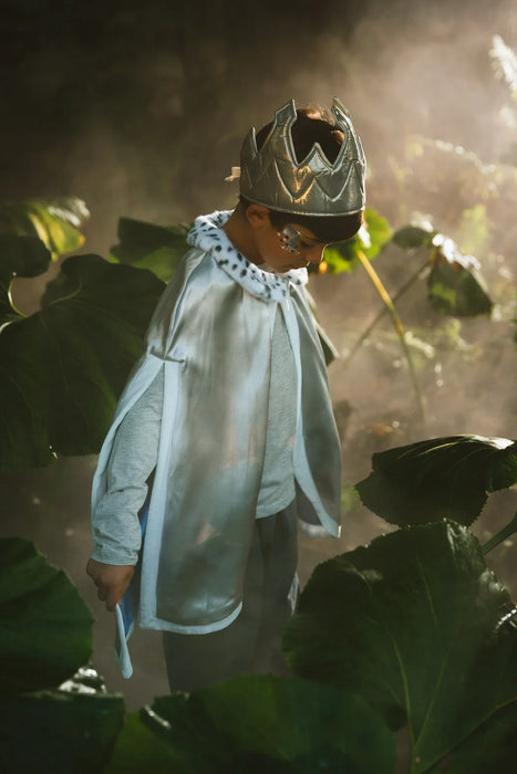 Coco Village Role Play Dress-Up King Cape with Crown