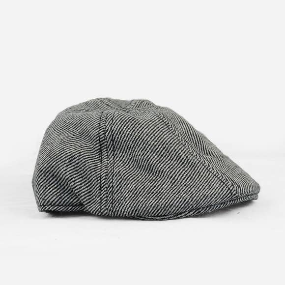 The Blueberry Hill Cooper Tweed Driving Cap (Grey)