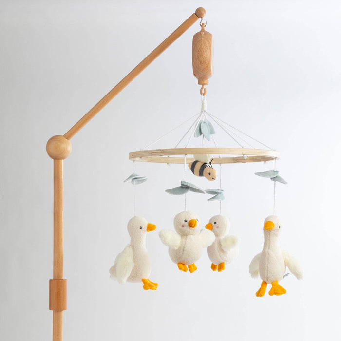 Wooden Musical Nursery Mobile -Goosey Goosey