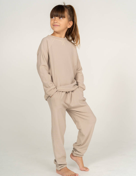 Bamboo Fleece Sweat Pants (Neutral Colors)