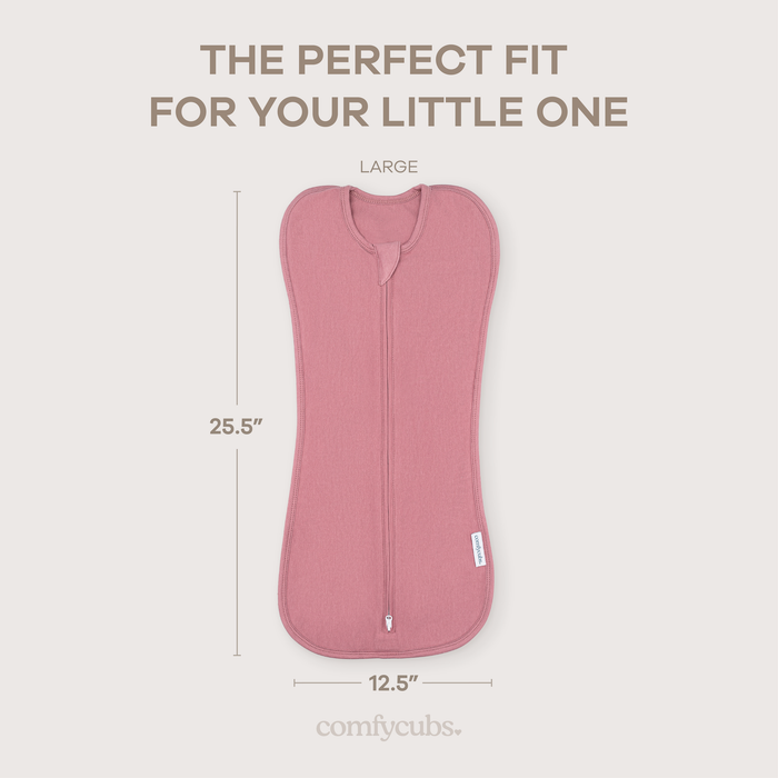 Easy Zipper Wrap 2 Pack Swaddle Blanket by Comfy Cubs