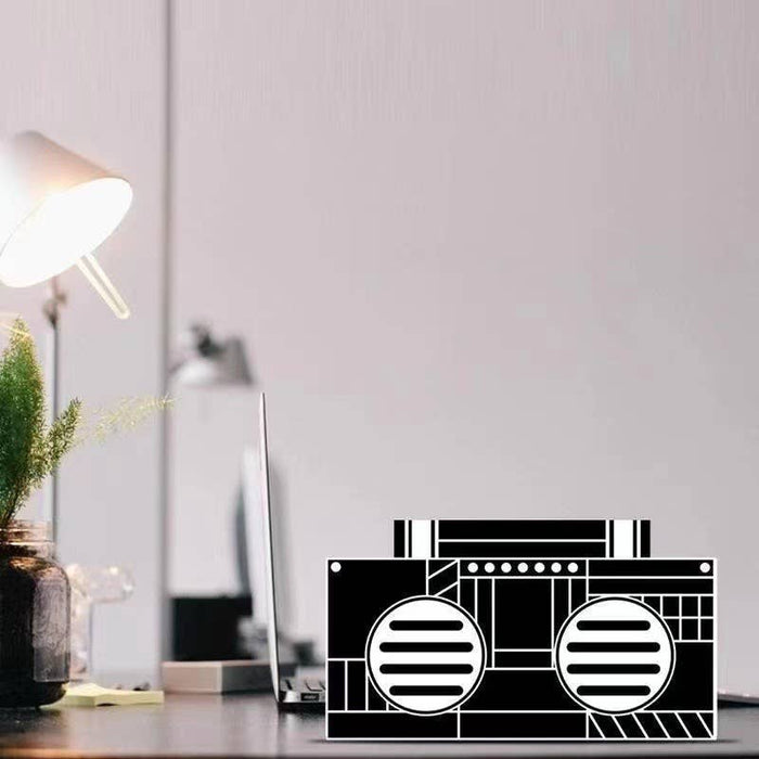 Retro Boombox Bluetooth Speaker-FL