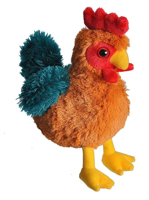 Wild Republic Hug'Ems-Mini Rooster Stuffed Animal 7"