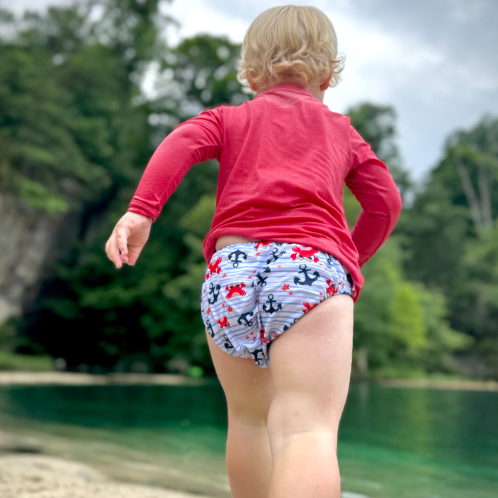 Smart Bottoms Swim Diaper - Crabby