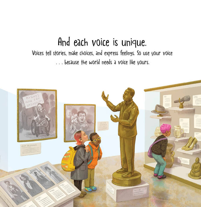 A Voice Like Yours Picture Book