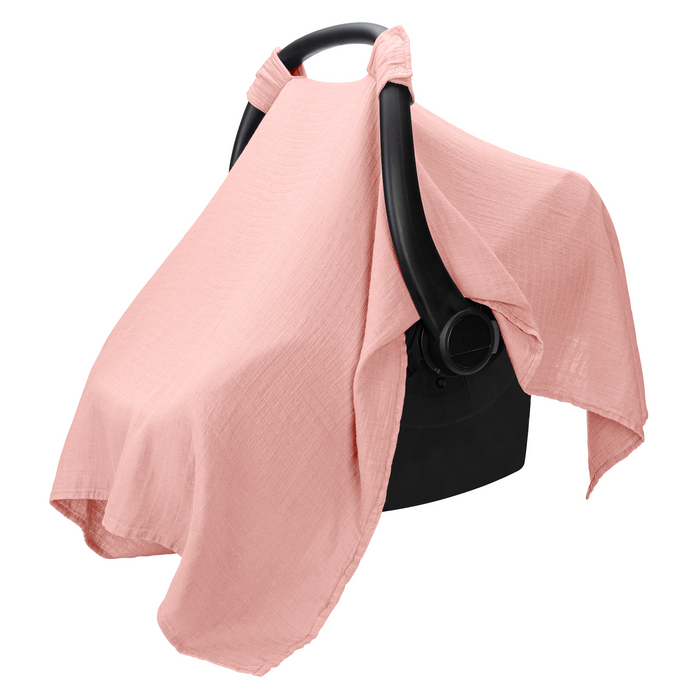 Baby Car Seat Cover, Large Car Seat Canopy by Comfy Cubs