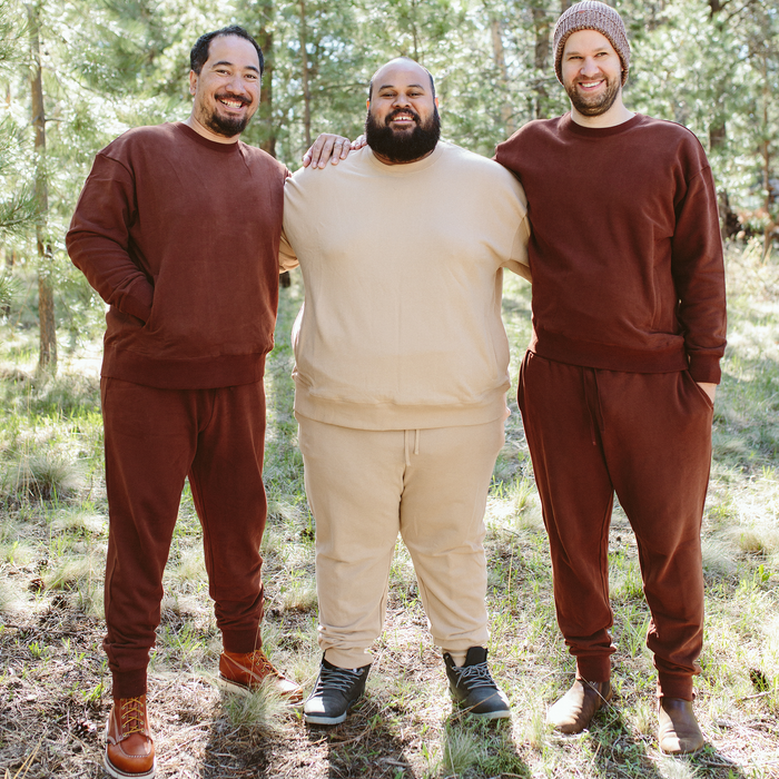 Adult Terry Sweatsuit Pant - Redwood