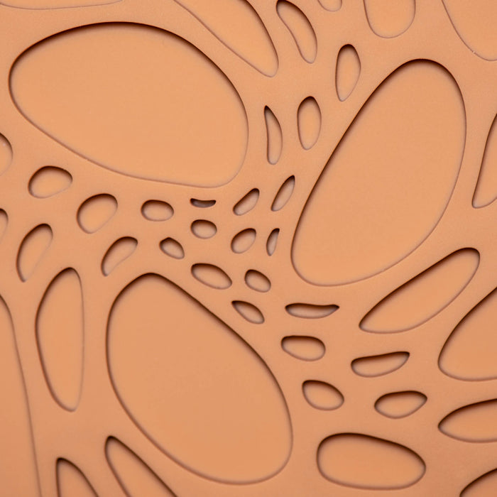 modern-twist Trivet: Amber