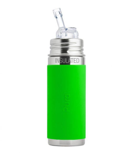 Pura Stainless Kiki 9oz Vacuum Insulated Straw Bottle