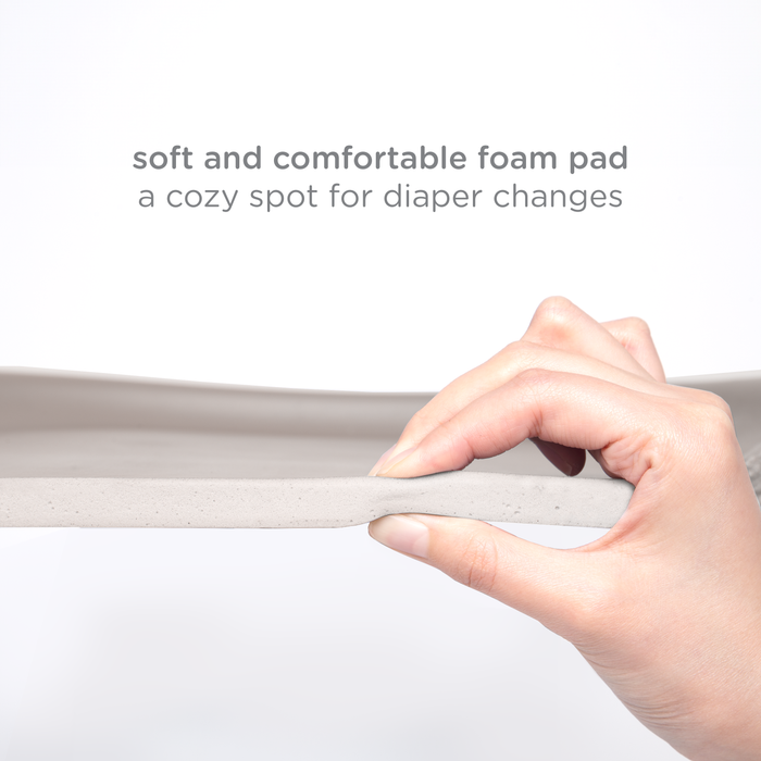 Taupe Foam Changing Pad