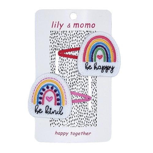 Lily and Momo Hair Clip 2pk